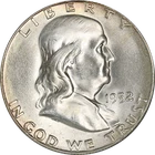 1952-S Franklin Half Dollar