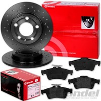 Brembo Sport Bremsscheiben + BelÄGe Hinten FüR Ford Transit / Tourneo Connect