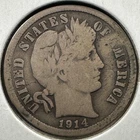 1914-D 10C Barber Dime (89167)