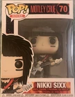 Funko Pop! Rocks Nikki Sixx Motley Crue Vinyl Figure #70 2018