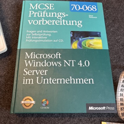 MCSE-Prüfungsvorbereitung 70-068: Microsoft Windows NT4.0 Server im Unternehmen 