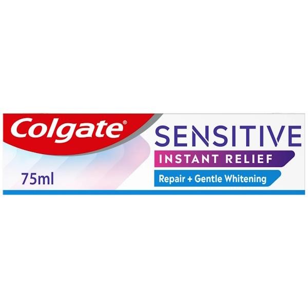Colgate Sensitive Instant Relief Whitening Toothpaste 75ml Adult Daily Oral Care - Image 4