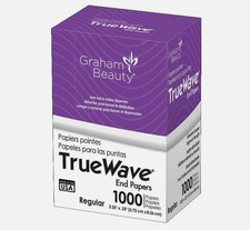 Graham Beauty Truewave Regular Perm End 2.25" x 3.25" Paper 1000 1-PK HC-56174