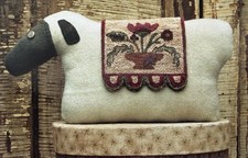 Buttermilk Basin PN138 MAY SHEEP BLANKET Punch Needle Embroidery Pattern