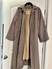 Womens Casual  Trench-Style Rain Coat