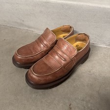 Vintage Dr Martens Loafer, Brown Leather, UK Size 6, Made in England