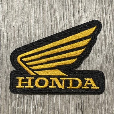 Honda Motors Gold Wing Racing Patch Embroidered Iron 2.25x2.75 inch