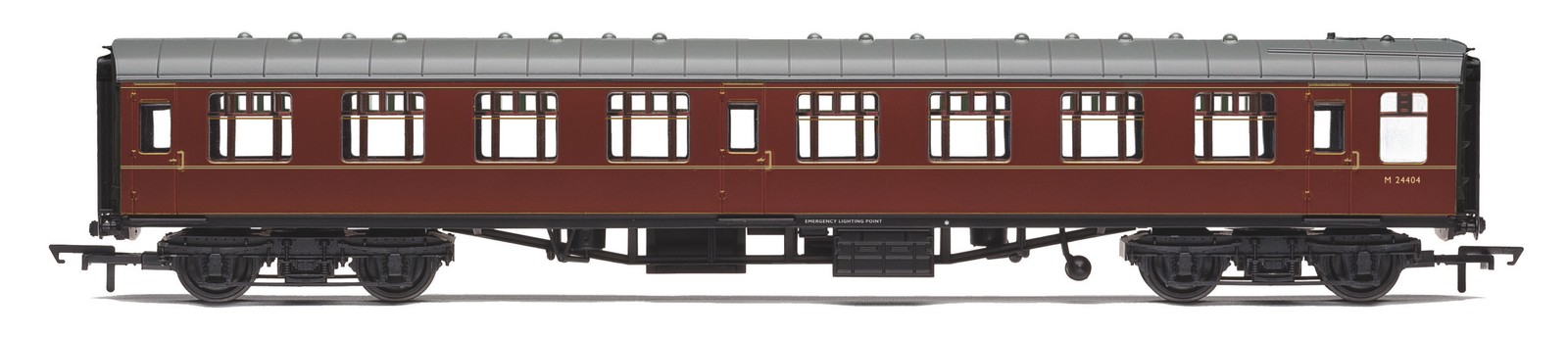 Hornby R40507 BR - MK1 Corridor - M24404 - Second Class Coach - OO Gauge