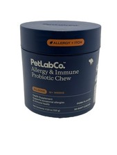 Allergy Immune Probiotics Dogs,Support Seasonal Allergies Pork Flavor 30 2027