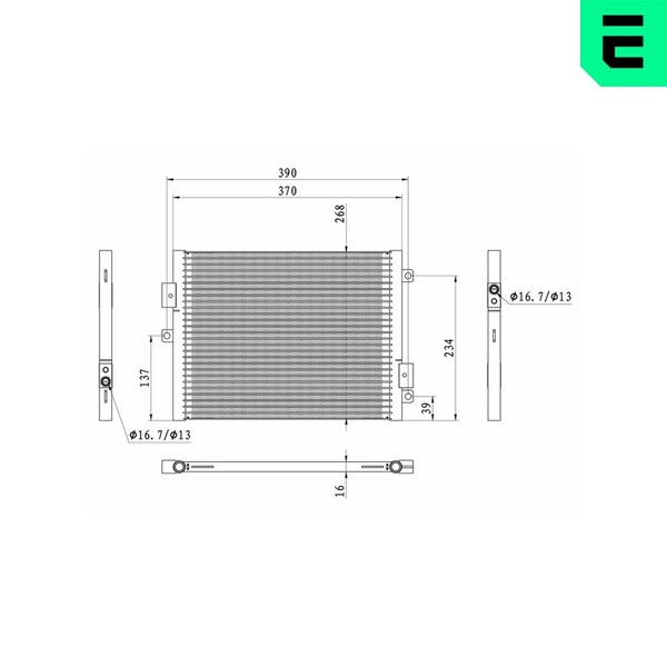 ERA Kondensator Klimaanlage 667388 FüR Porsche 911 997 996 Boxster 987 986 Targa-image