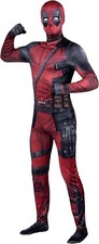 Deadpool Cosplay Costume Jumpsuits L Adults  Teens Bodysuits Halloween