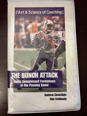 Art & Science Of Coaching  VHS    The Bunch Attack -  Andrew Coverdale