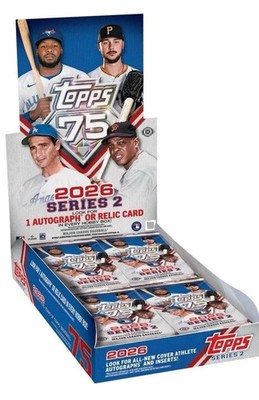 2026 Topps Series 2 Baseball Factory Sealed Hobby Box