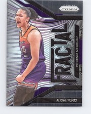 2025 Panini Prizm WNBA #9 Alyssa Thomas Fractal Phoenix Mercury