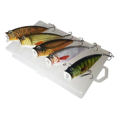 ELBFANG HECHT WOBBLER POPPER SET | 18g 10cm > Topwater Angeln Kunstköder