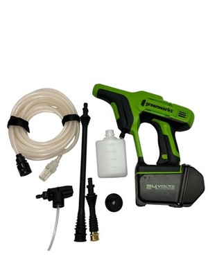 Greenworks Tools Akku-Druckreiniger G24PW (Li-Ion 24V 300 Watt Motorleistung 24