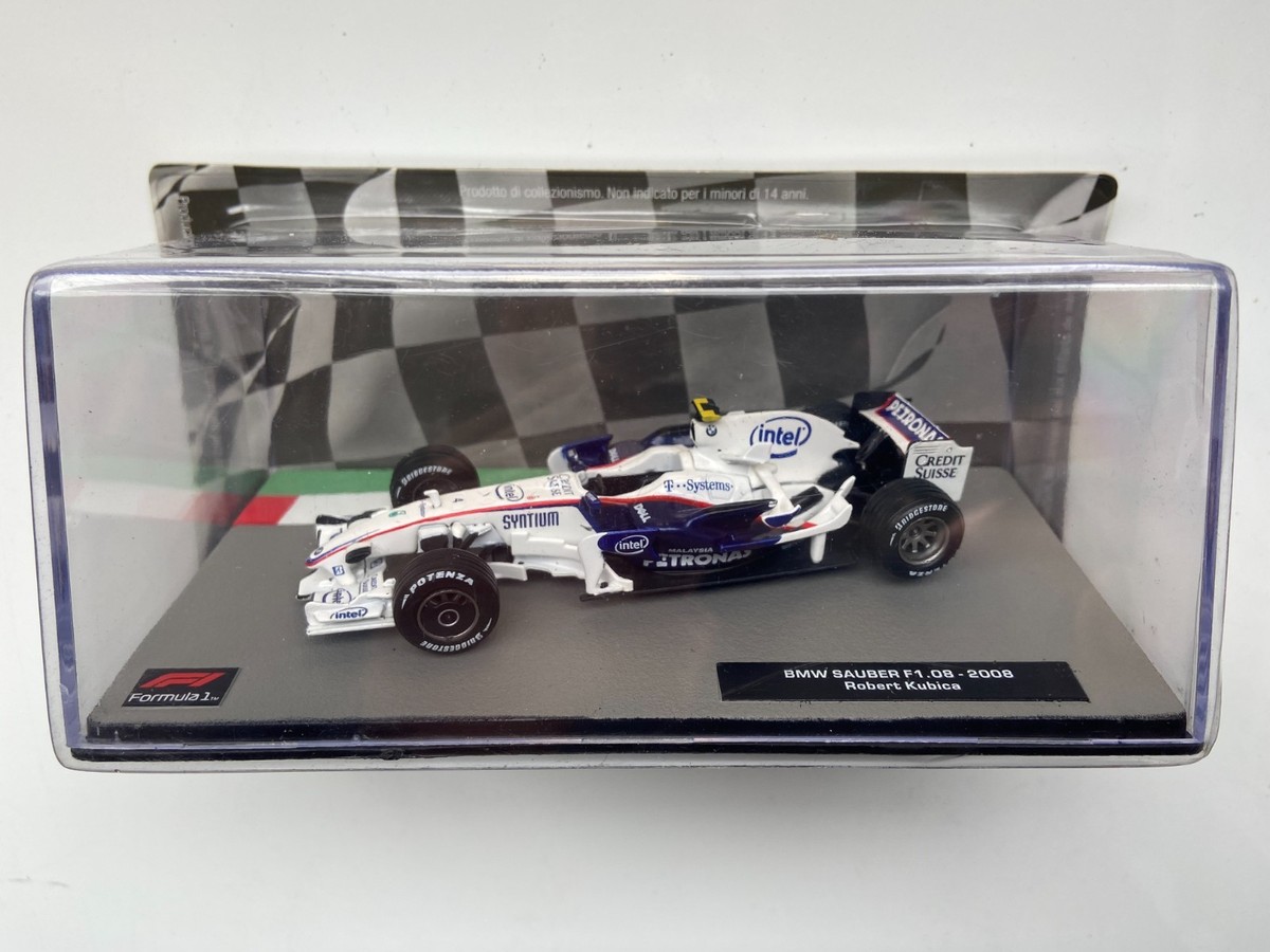 ROBERT KUBICA BMW SAUBER F1.08 2008 (SCALE 1:43) FORMULA 1 CAR