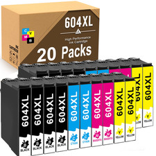 LOT INK CARTRIDGE FIT FOR EPSON XP-2200 2205 3200 3205 4200 4205 WF-2950 604 XL