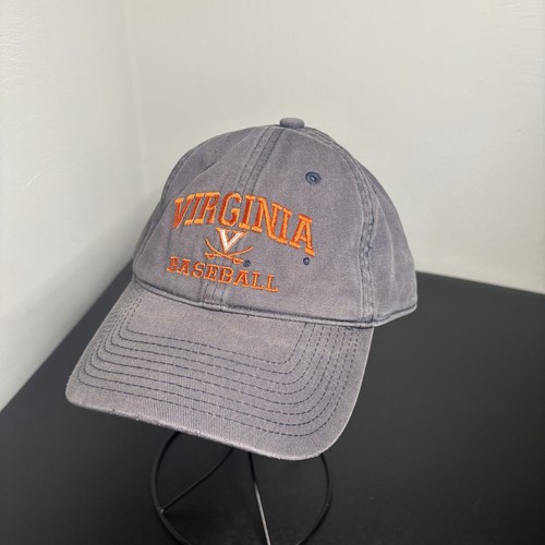 University of Virginia Baseball UVA Cap Mütze verstellbar blau/grau orange - Bild 1 von 5