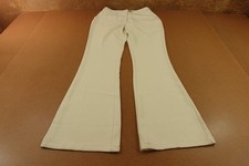 Fashion Nova Womens Size Medium Cream High Rise Breaking Even Flare Trouser New