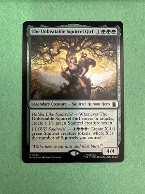 Magic: The Gathering - The Unbeatable Squirrel Girl - Marvel Super Heroes FOIL