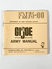 Vintage 1964 Hasbro GI Joe Action Soldier Army Manual FM75-00 Japan NM
