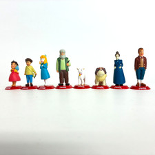 Coca-Cola Heidi Chica de los Alpes Mini Figura Colección Set de 8 piezas Importación Japón