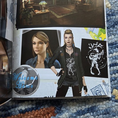 Life Is Strange Limited Edition Artbooks w Before The Storm - Rare