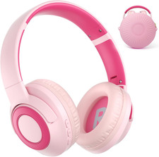 Kids Bluetooth Headphones with ANC, Wireless Over-Ear Headset for Boys and Girls