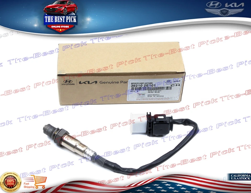 ⭐ GENUINO ⭐ Sensor de oxígeno delantero de 2,0 L ⭐ OEM ⭐ 2016-2025 Hyundai Kia 392102E101 Foto 4 de 4