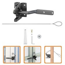  Targette De Porte Loquet Portail À Fermeture Automatique Autobloquant