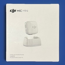 DJI Mic Mini Transmitter Arctic White w Charging Dock Sealed TX