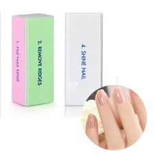 4 Way Shiner Nail Art 6 Pcs Buffer Buffing Block Sanding File Fa-*- Manicure