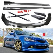 For Acura Rsx Carbon Fiber Front Bumper Rear Lip Spoiler Body Kits Side Skirt
