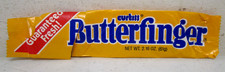 VINTAGE 1980's NABISCO CURTISS BUTTERFINGER CANDY BAR WRAPPER EMPTY