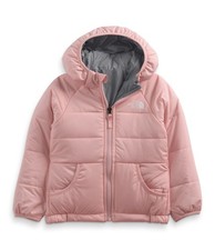 The North Face Kids' Reversible Perrito Hooded Jacket Clay Gray Size 2T MSRP 85