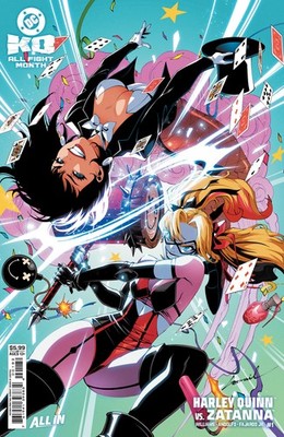 DC KO HARLEY QUINN VS ZATANNA #1 (2ND PRINT GODTAIL VARIANT)(2025) COMIC ~ DC