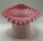 Vintage Fenton Art Glass Hat Vase