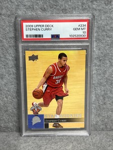 その他 2009 Stephen Curry Upper Deck RC 2009 Upper Deck Stephen Curry Rookie #34 Draft Edition - PSA