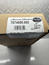 American Standard 7074000.002 Colony Pro Chrome Kitchen Faucet with Deckplate