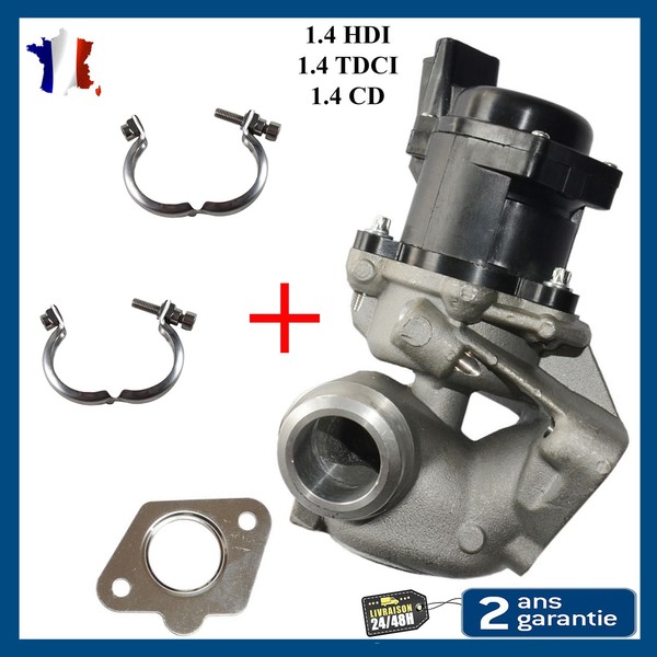 Egr-Ventil FüR 1.4L HDI C1 C2 C3 Fiesta Fusion Mazda 2 1007 107 206 = 1618.46-image