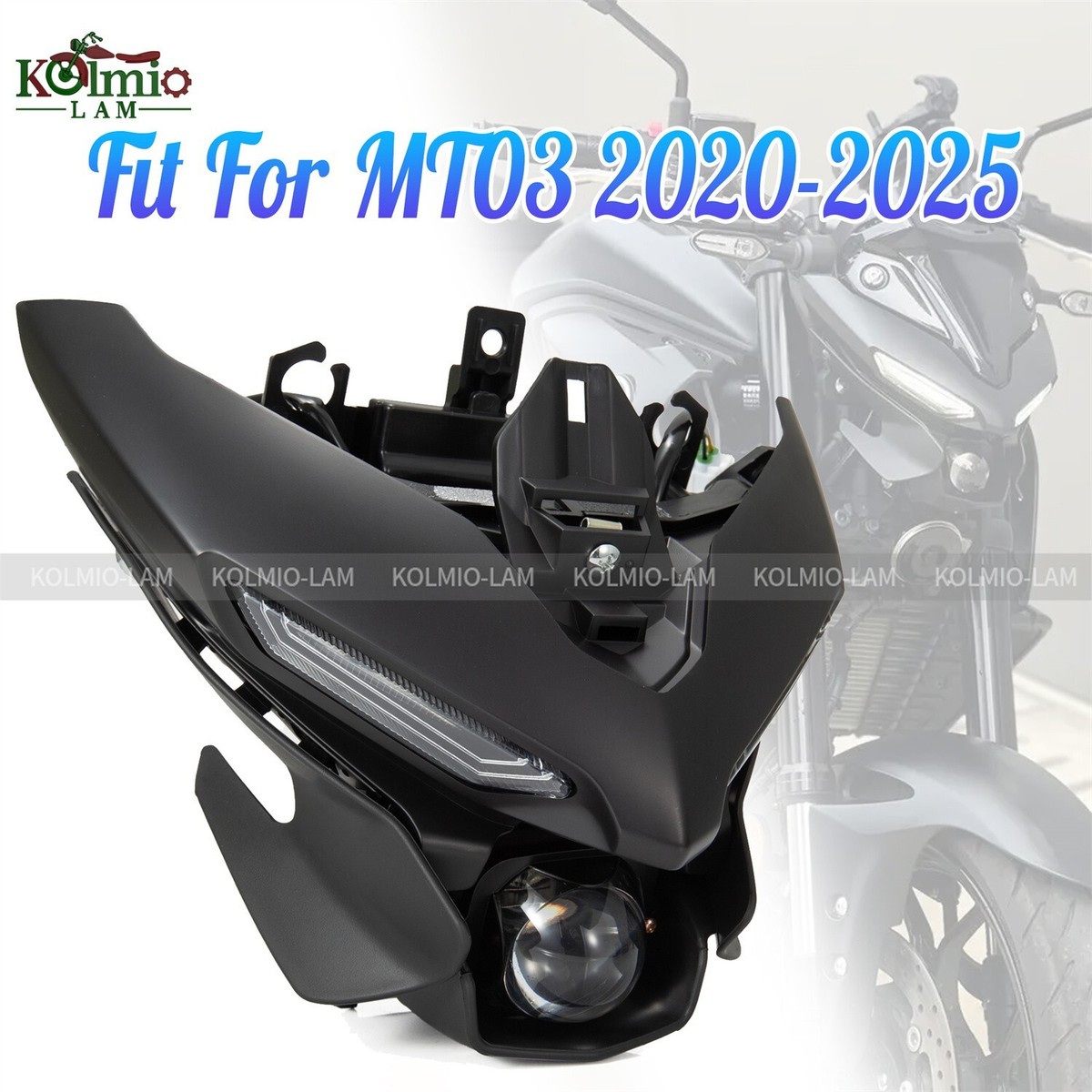 MT-25/MT-03 純正ヘッドライト ウィンカーセット2020-2024 MT-25 純正ヘッドライト MT25 MT-03 MT03 RG10J ヘッドランプ