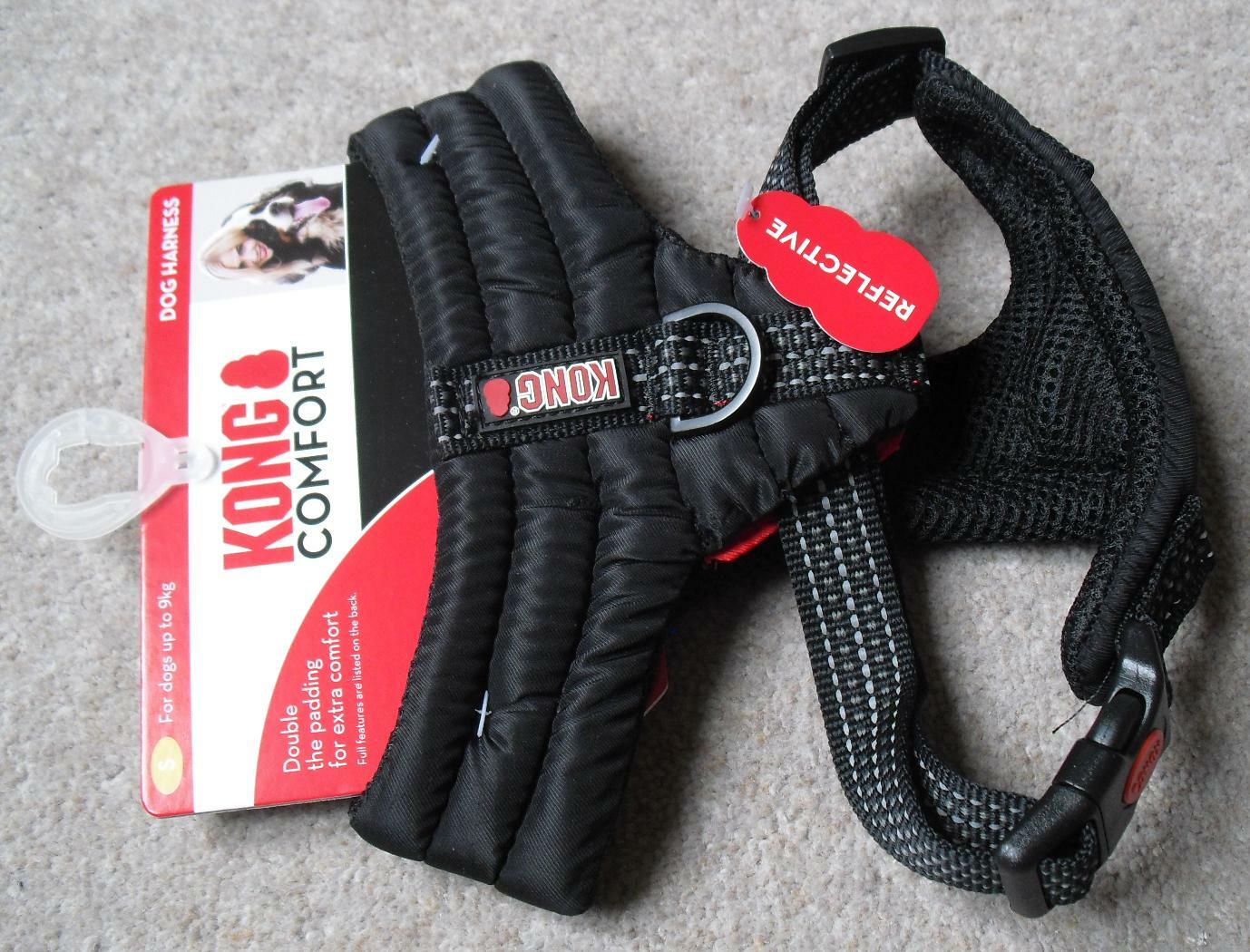 KONG Comfort Dog Chest Plate Harness Black, Small for sale online eBay