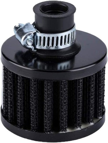 2pcs 12mm Cold Air Intake Filter Turbo Vent Crankcase Car Breather Valve Cover - Foto 5 di 10