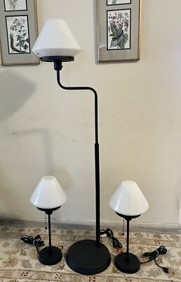 Vintage Alvangen Lamps Ikea Scandi MCM Midcentury Style Handmade