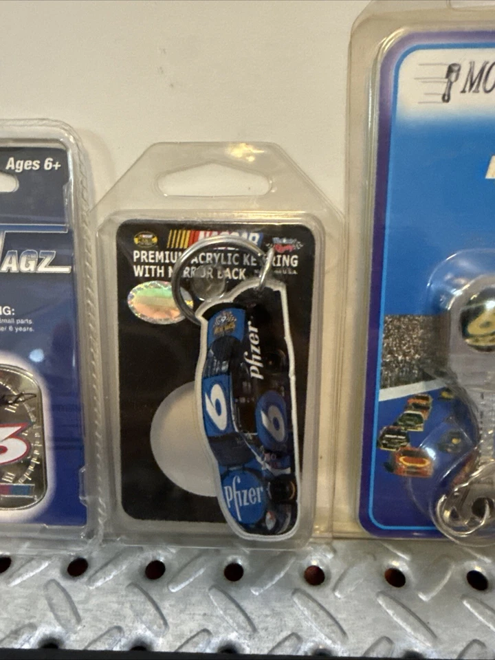 Connecting Rod Bottle Opener Keychain Motorhead - Mark Martin #6 + 4 Lot - Image 3 of 4