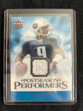 Steve McNair   Certified Game Used Jersey  Card  (Inventory #B)