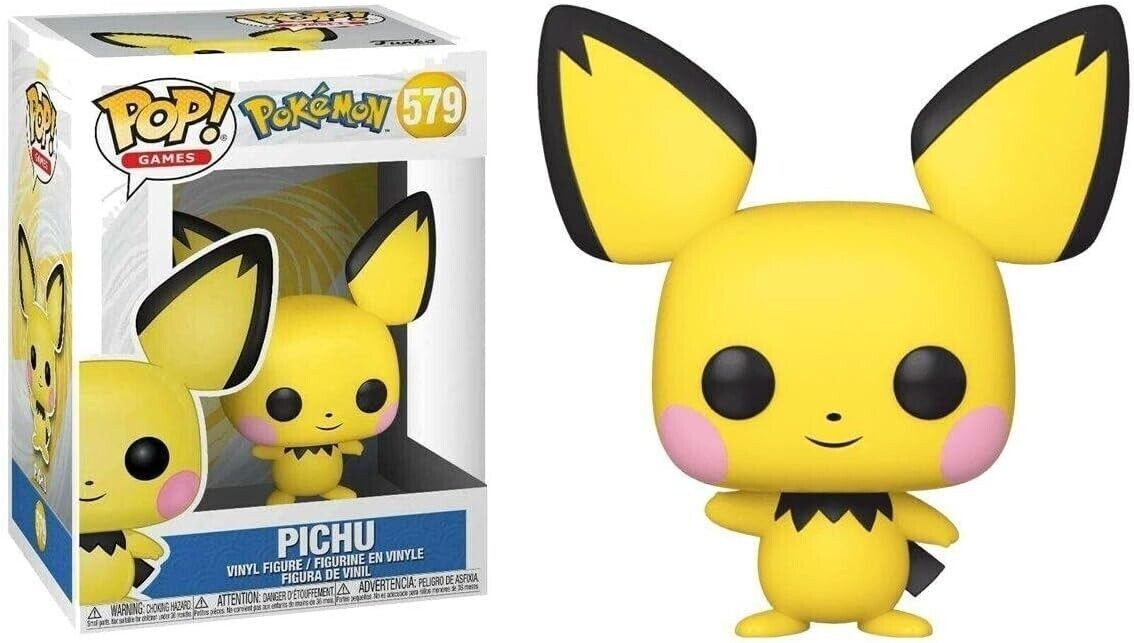 Funko Pop! Games: Pokemon - Pichu, Vinyl Figure #579 #46862 NEW