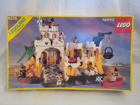 LEGO Pirates #6276 Eldorado Fortress (1989) Complete W/Box & Instructions 