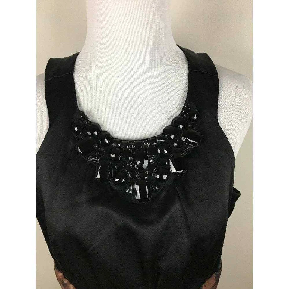 Vestido de cóctel Alexia Admor mediano estampado animal negro ajustado Foto 2 de 4